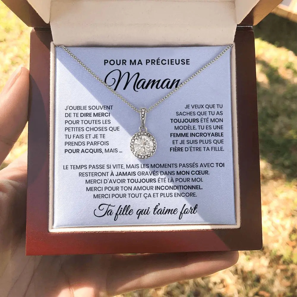 Coffret Collier « Pour Ma Précieuse Maman »