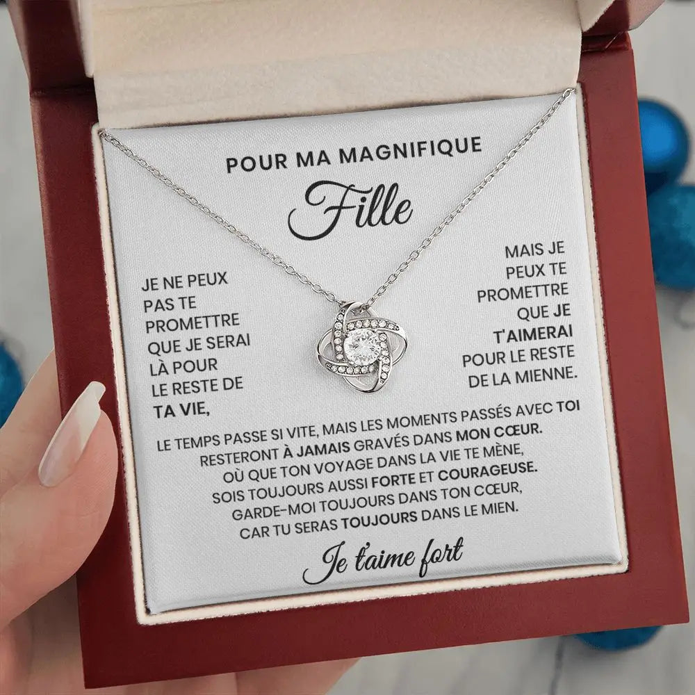 Coffret Collier « Pour Ma Magnifique Fille »