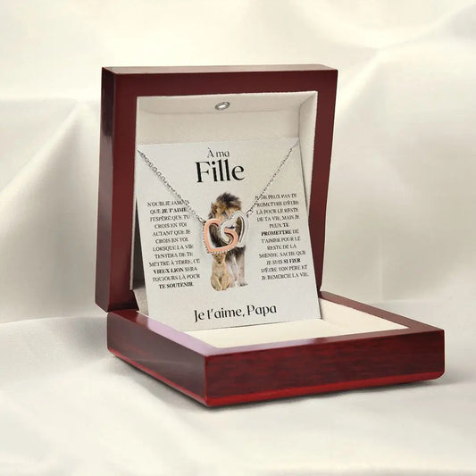 Coffret Collier « À ma Fille »