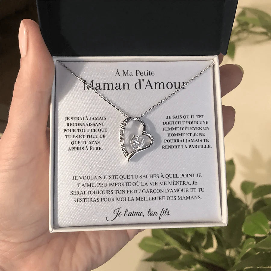 Coffret Collier « À Ma Petite Maman D'Amour »